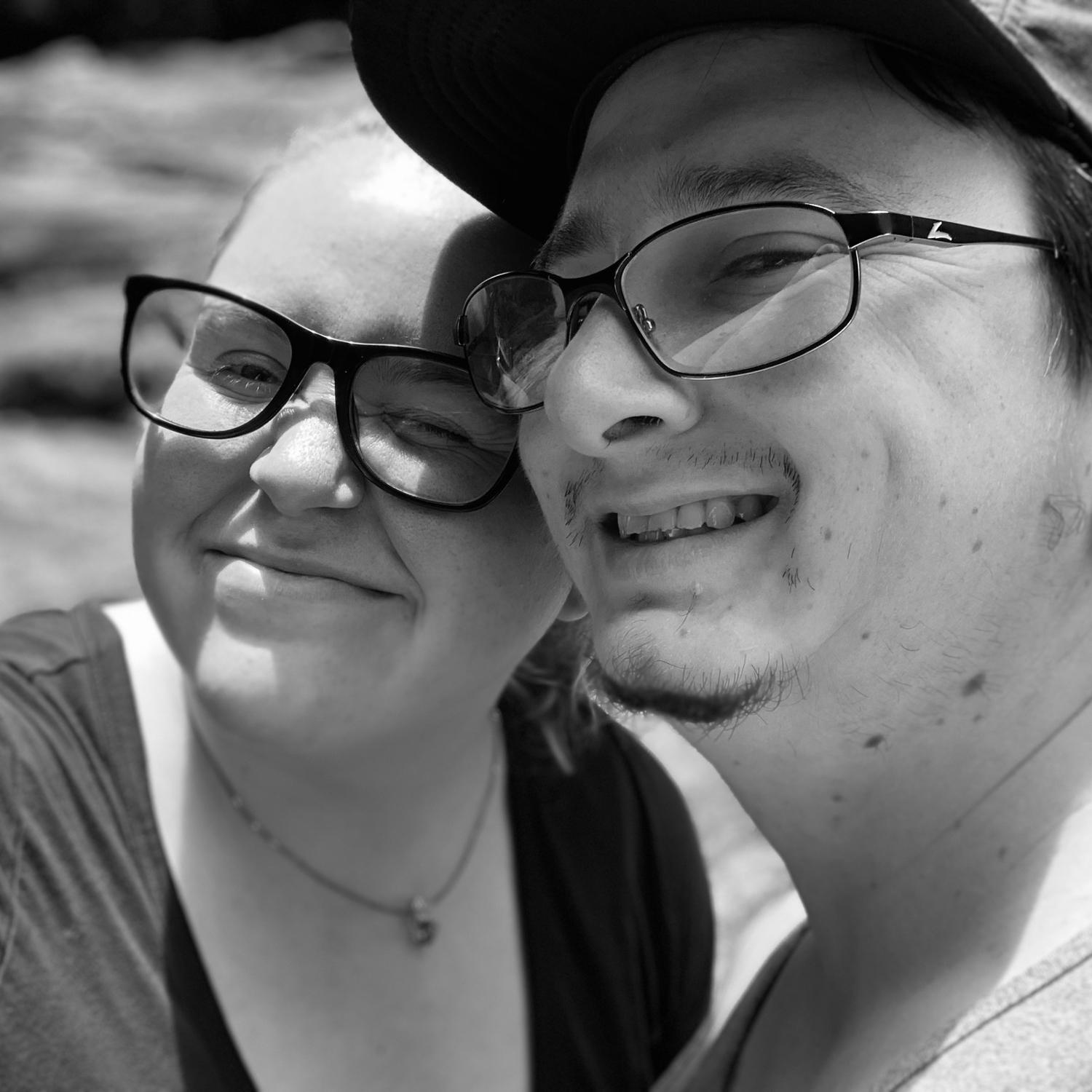 Our first hiking trip together in May, 2021. We were only together for a month!