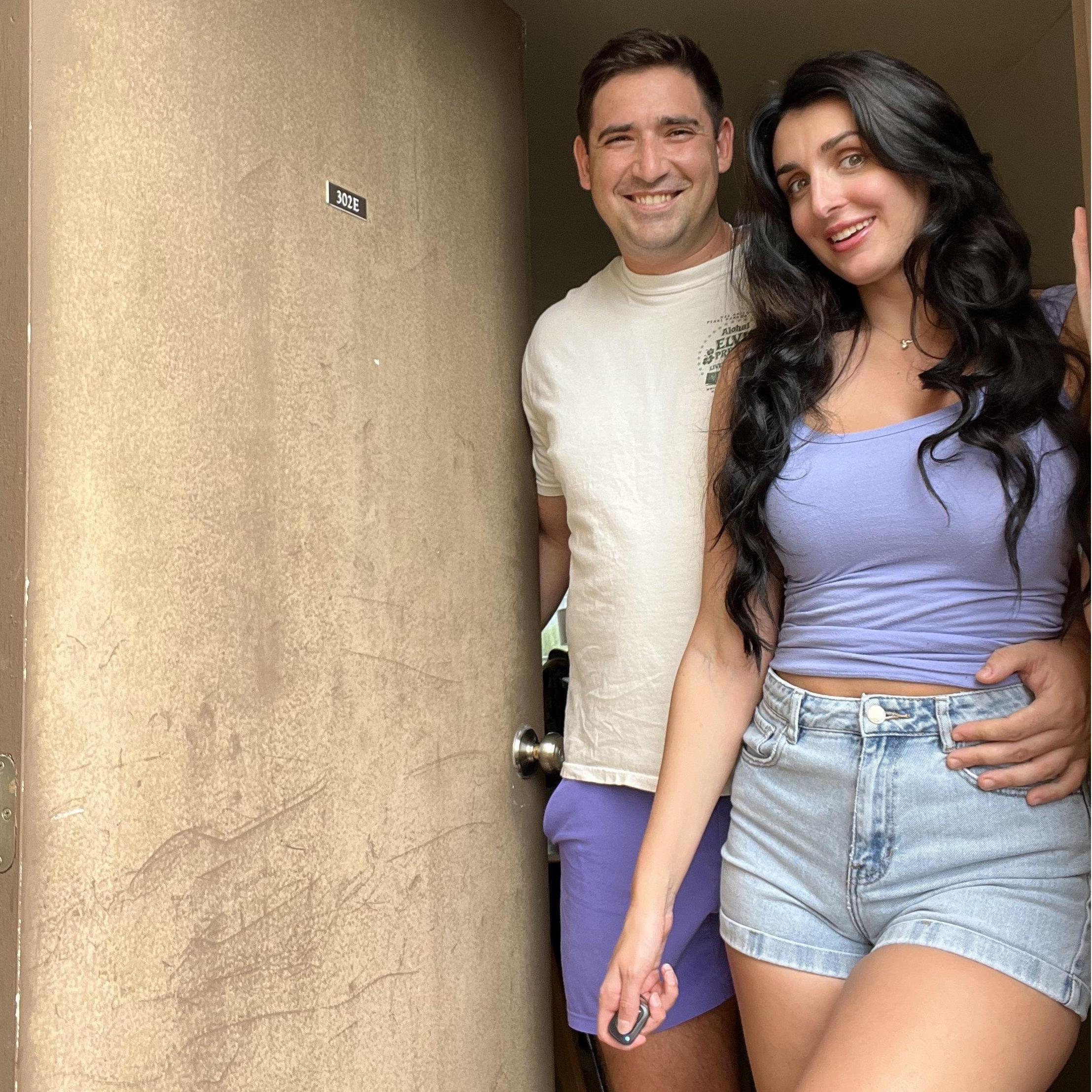 Our first home together in Waialua