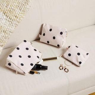 3-Piece Water Resistant Zip Pouch Set