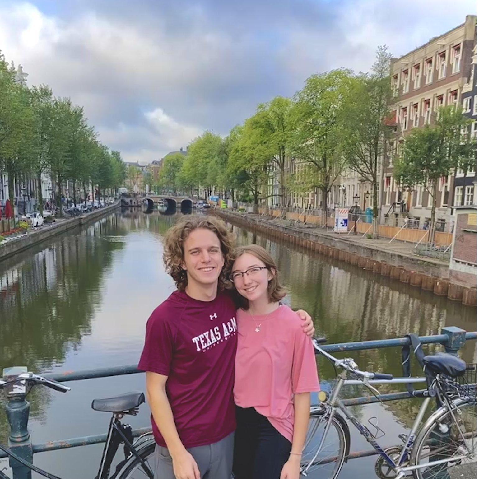 First time as world travelers!