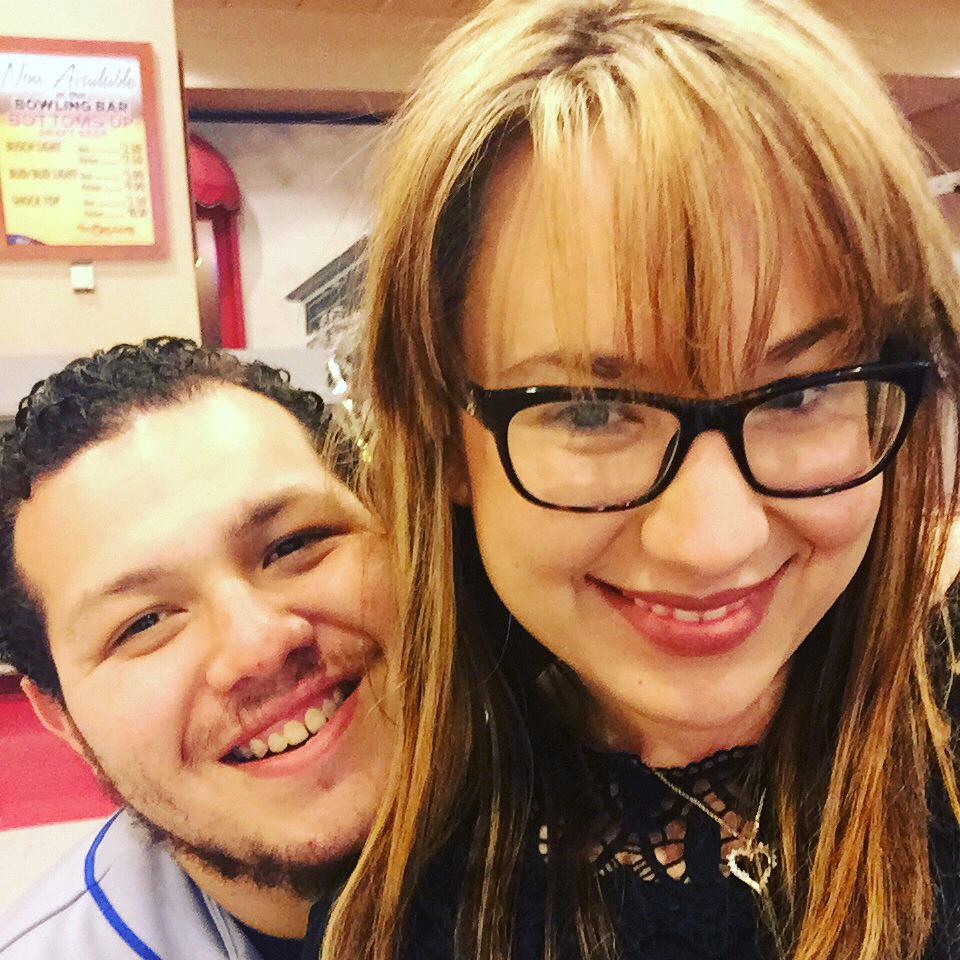Late nights bowling and enjoying happy hour are our favorite date nights.