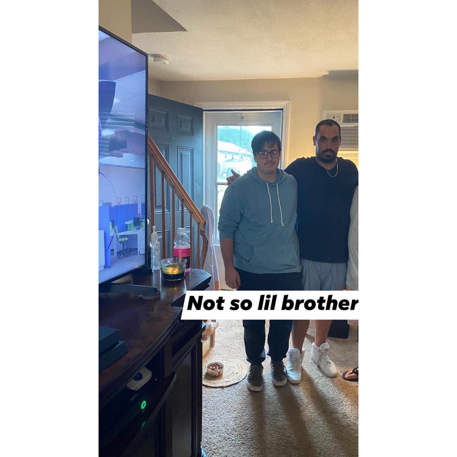 Anthony and his little brother Paulie