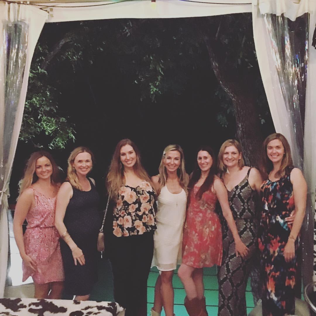 6 of 8 bridesmaids!
