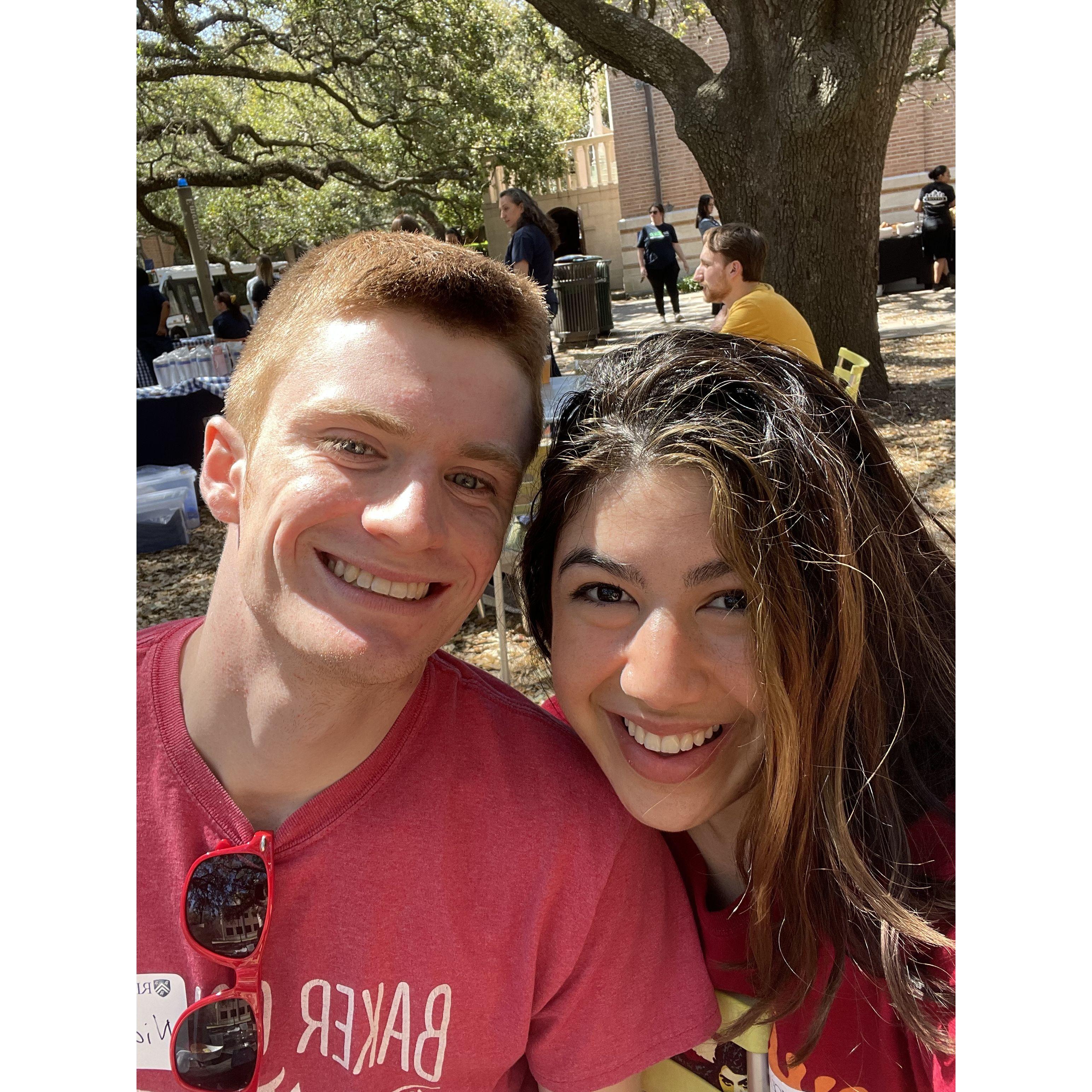 (April 2022) Returning to Rice as alumni for Beer Bike 2022 ๐บ๐ฒ