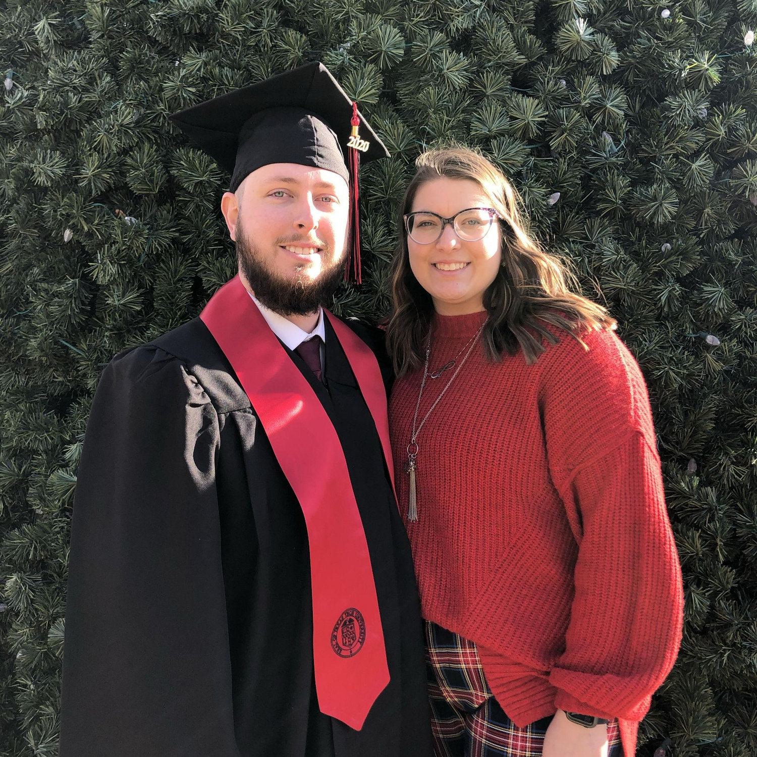 Jonathan's undergraduate graduation when he got his BS in Mechanical Engineering!