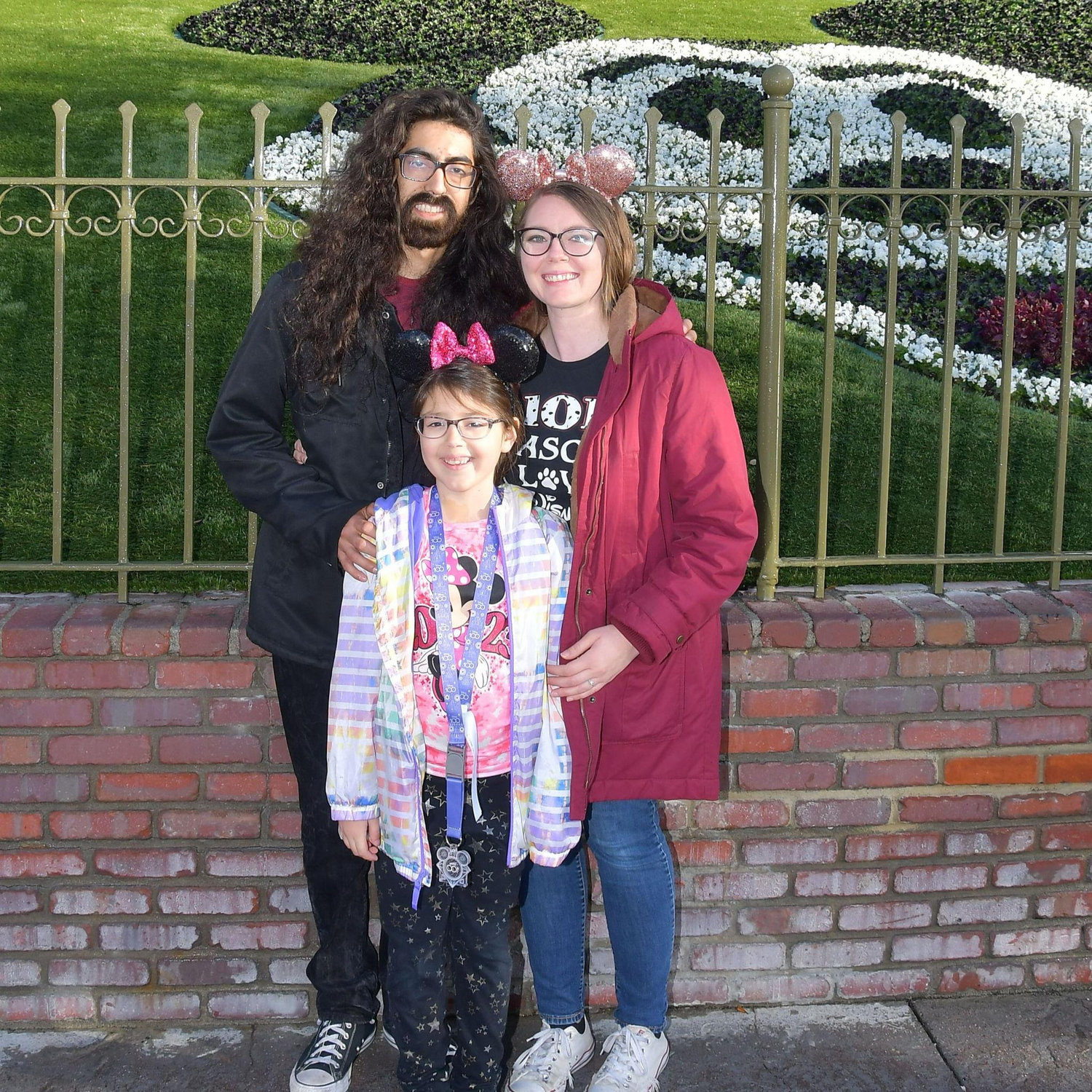 Our first family trip to Disneyland!