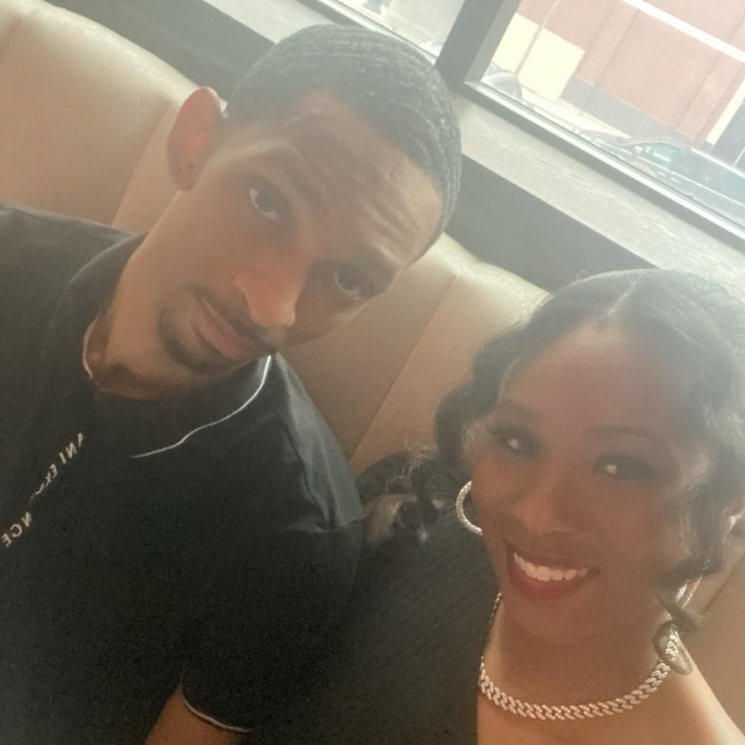 Out to dinner for Candy's birthday.