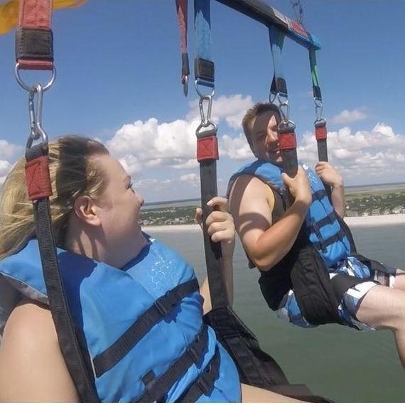 Parasailing in Charleston, SC - September, 2018