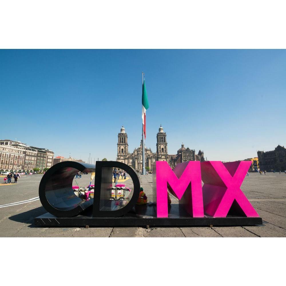 Mexico City is known in Spanish as la ciudad de Mexico. You will see CDMX signs that stand for the abbreviated name.
