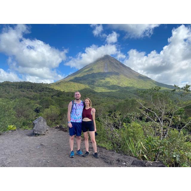 Checking out some volcanoes in Costa Rica