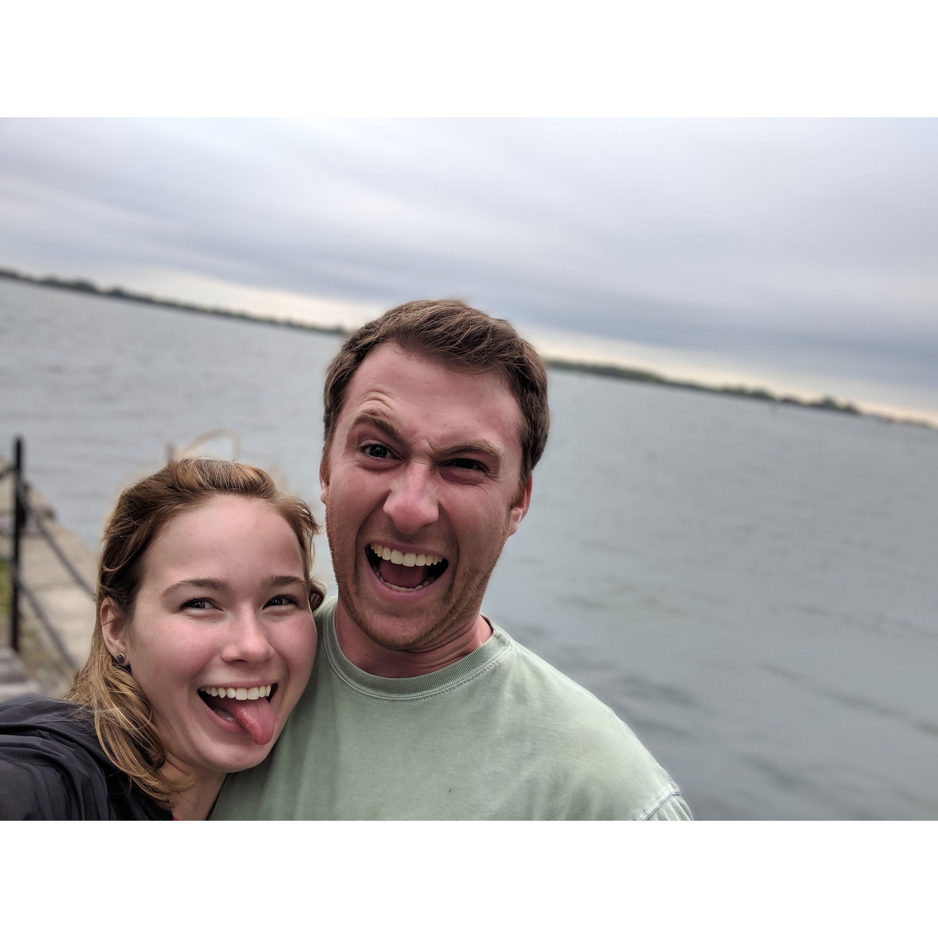 Our first trip together in Toronto, CA.