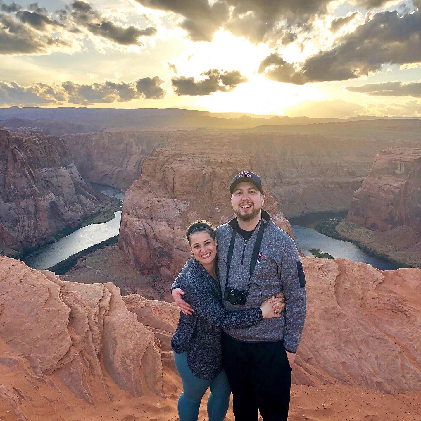 Horseshoe Bend in Page, AZ