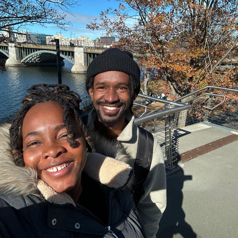 A great day by the Charles River in Boston.