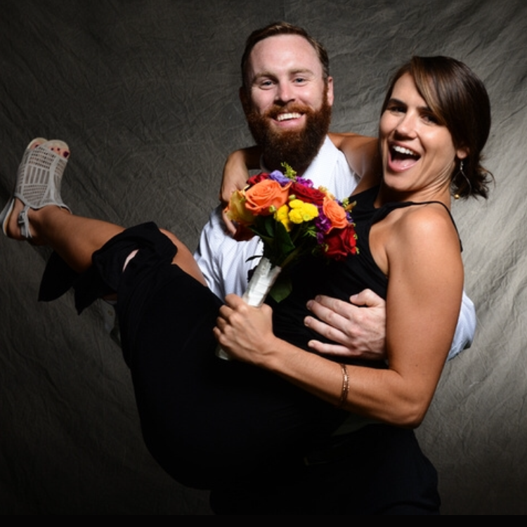 Caught the bouquet!