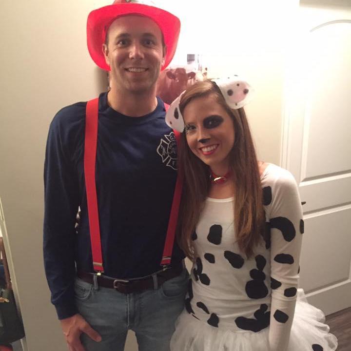 Halloween #2 - Firefighter and Dalmatian