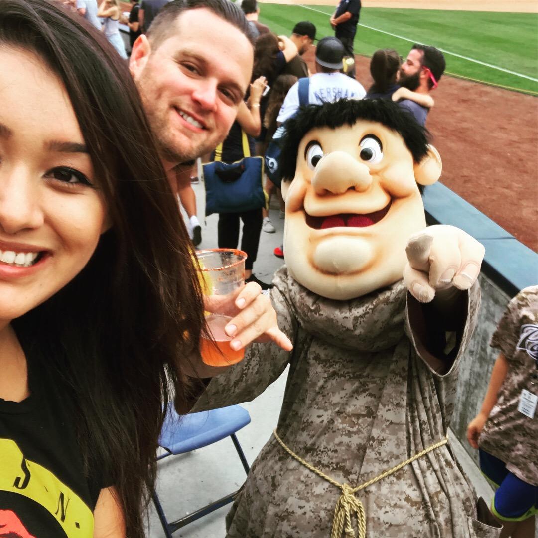 one of many memories at the padre games