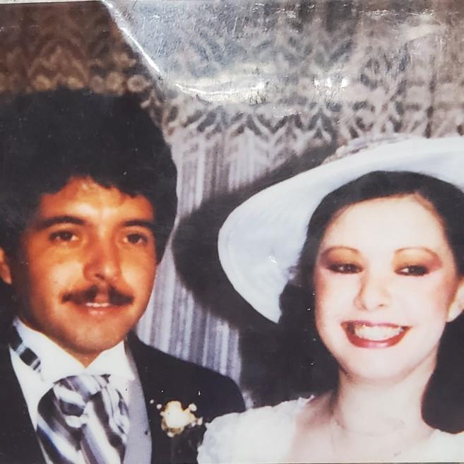 Roxy's parents on their wedding day February 11th, 1984.