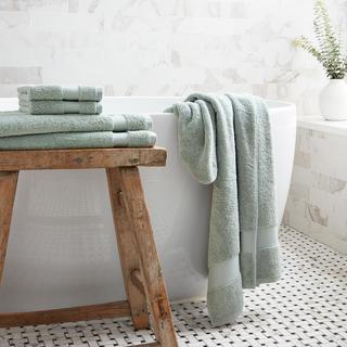 Plush 6-Piece Organic Bath Towel Set