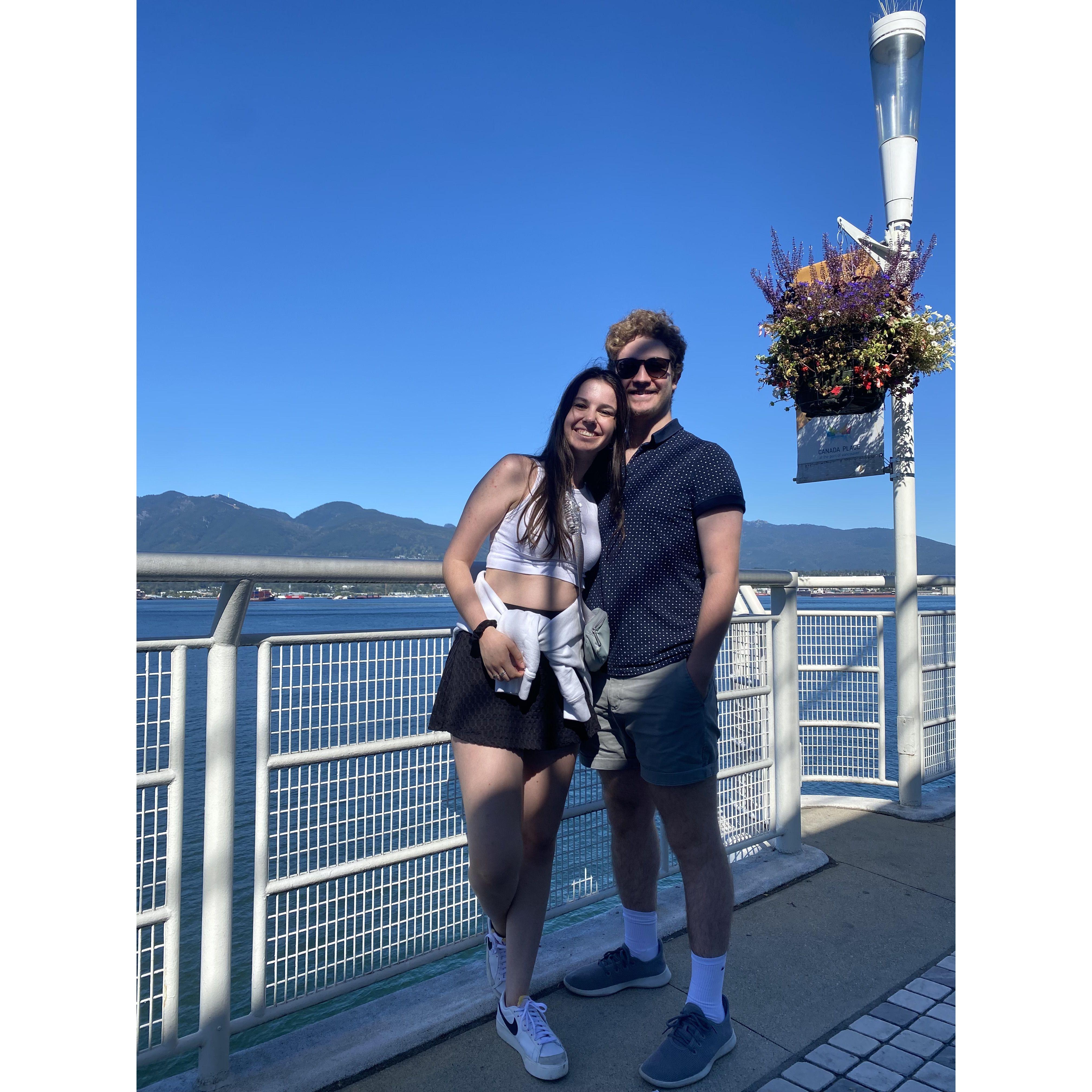 Vancouver! This was our first trip together.