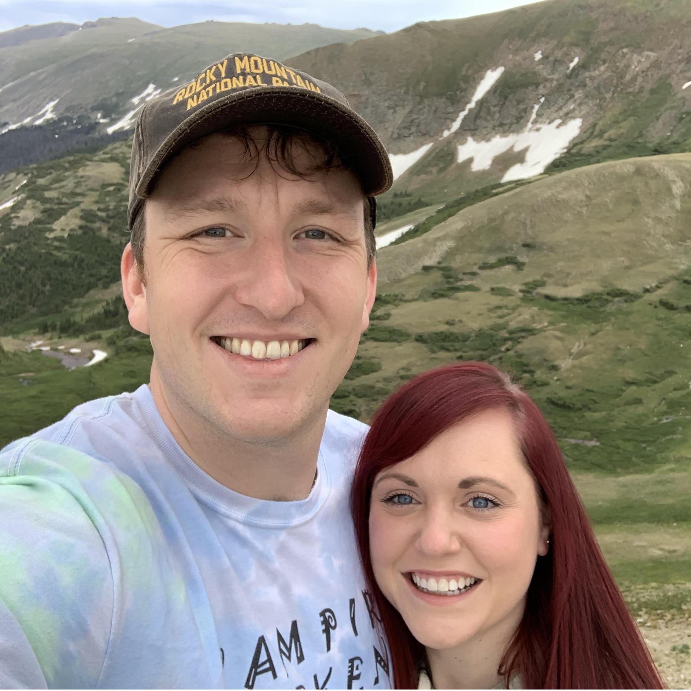 We love hiking, camping, and spending time in the great outdoors! We've made it our mission to visit every national park in the U.S. We have a ways to go, but we made it to 4 parks last summer!