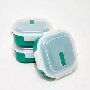 LocknLock S/3 Instant Cook Divided Container w/ Vented Lids