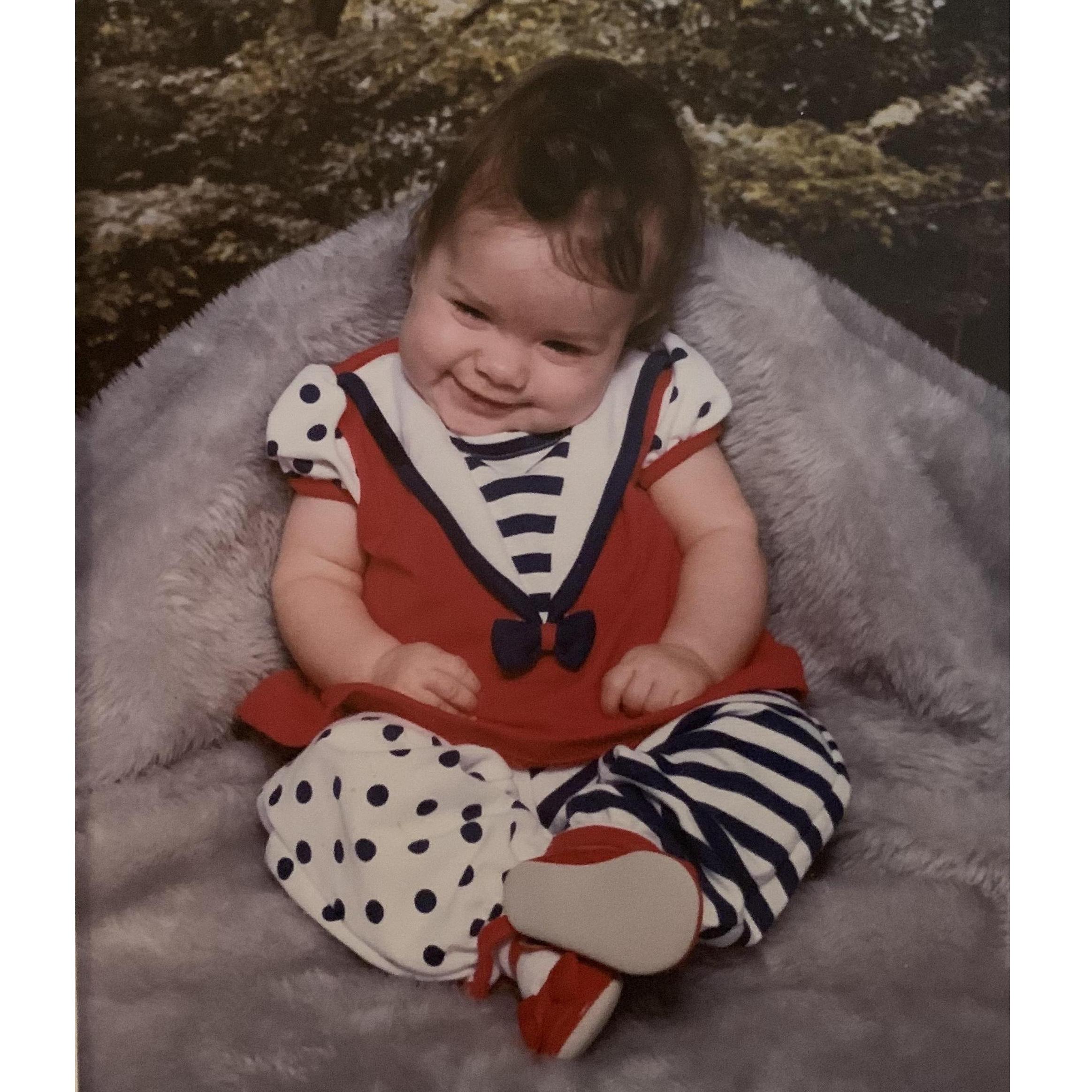 One of Alexis' first photoshoots (1995)