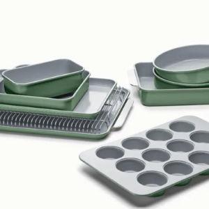 Ceramic-Coated Bakeware Set | Sage