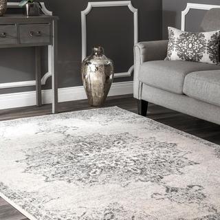 Sunny Wildflower Medallion Rug