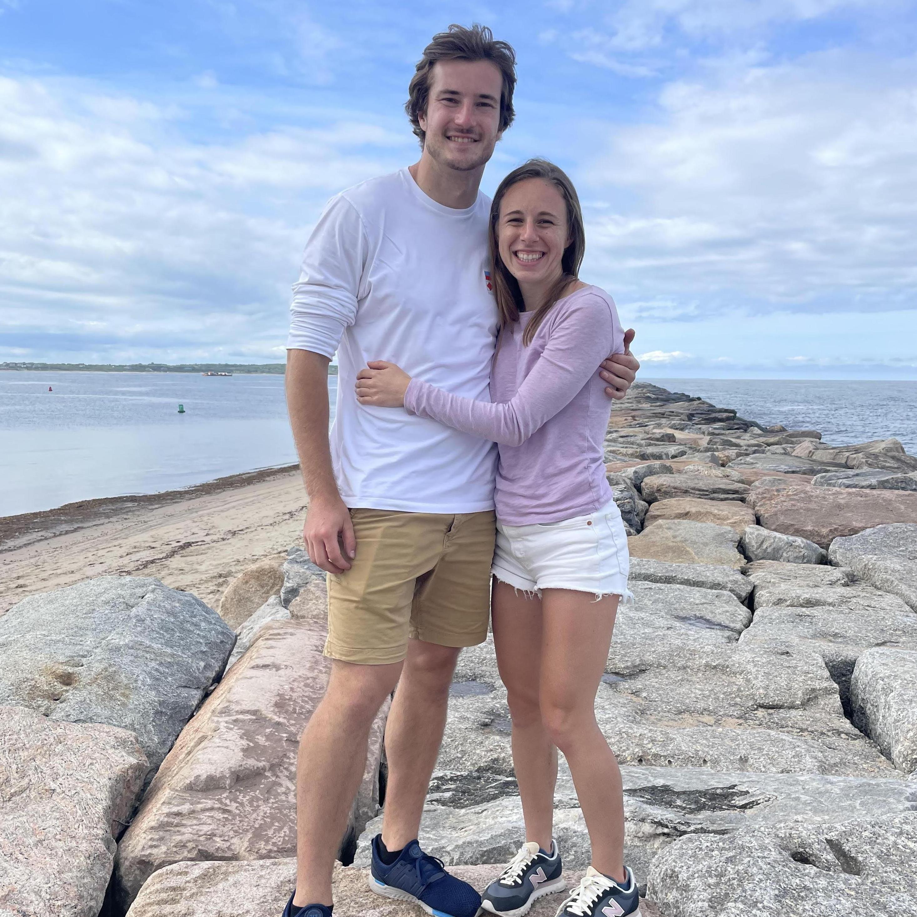 One of the first pictures we ever took at Block Island