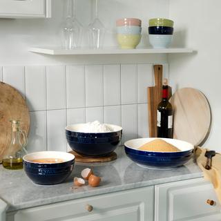 Ceramic 2-Piece Nested Mixing Bowl Set
