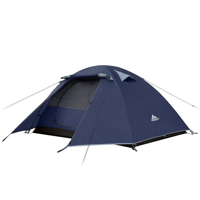 Forceatt Camping Tent 2/3/4 Person, Professional Waterproof & Windproof Lightweight Backpacking Tent Suitable for Outdoor,Hiking,Camping, Mountaineering and Travel