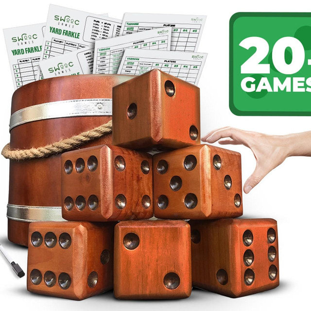 Yardzee, Farkle, & 20+ Games | Giant Yard...