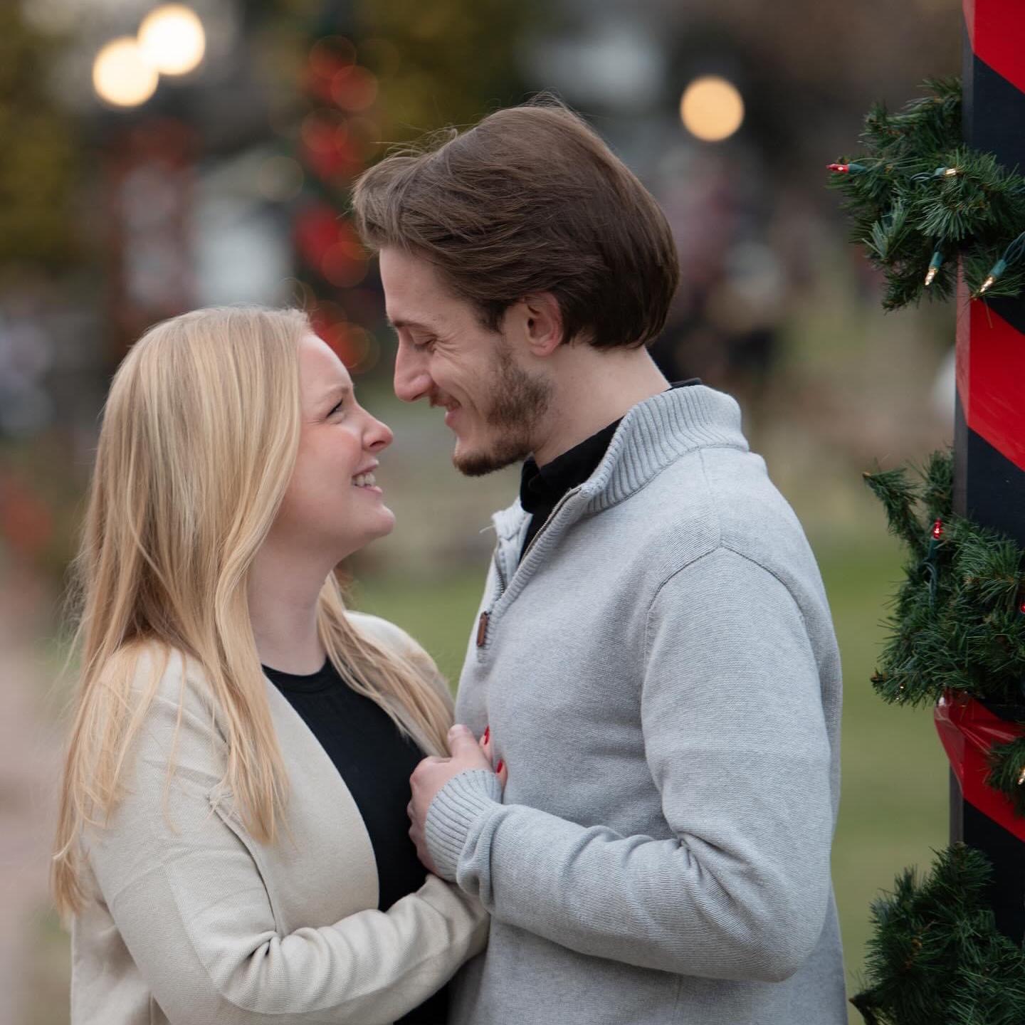 Engagement Photos at Peddler’s Village December 2024