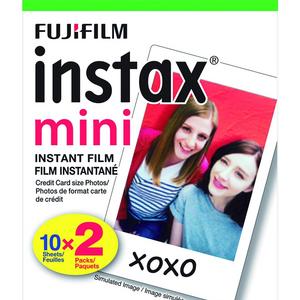 Fujifilm INSTAX Mini Instant Film Twin Pack (White)