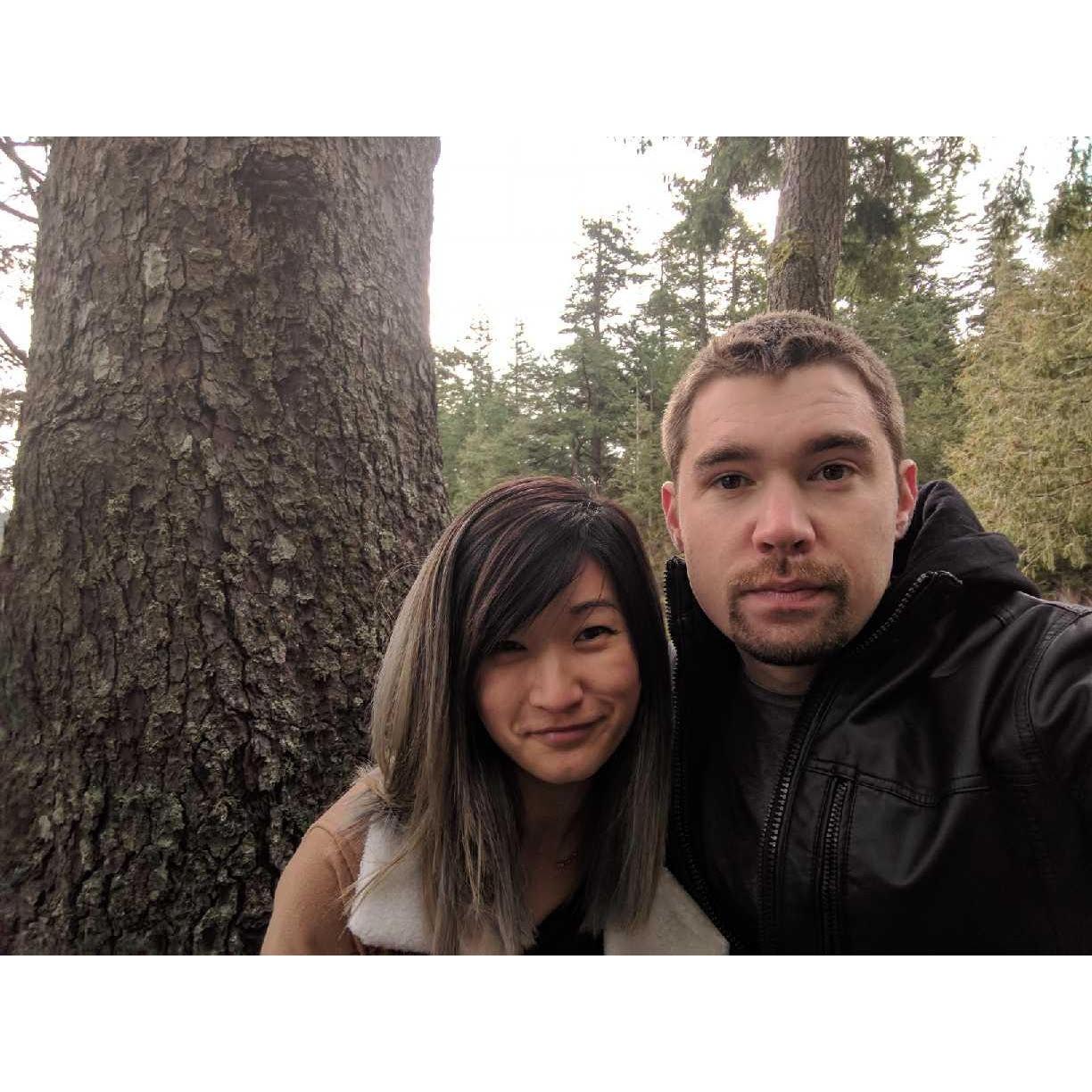 2016, our first year together. Though it was a tough year, we found each other and that made it better.