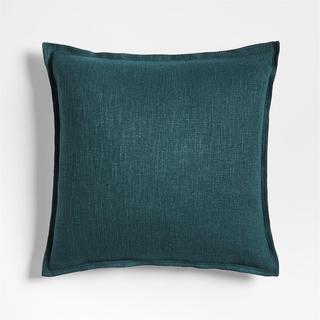 Laundered Linen Square Pillow Cover