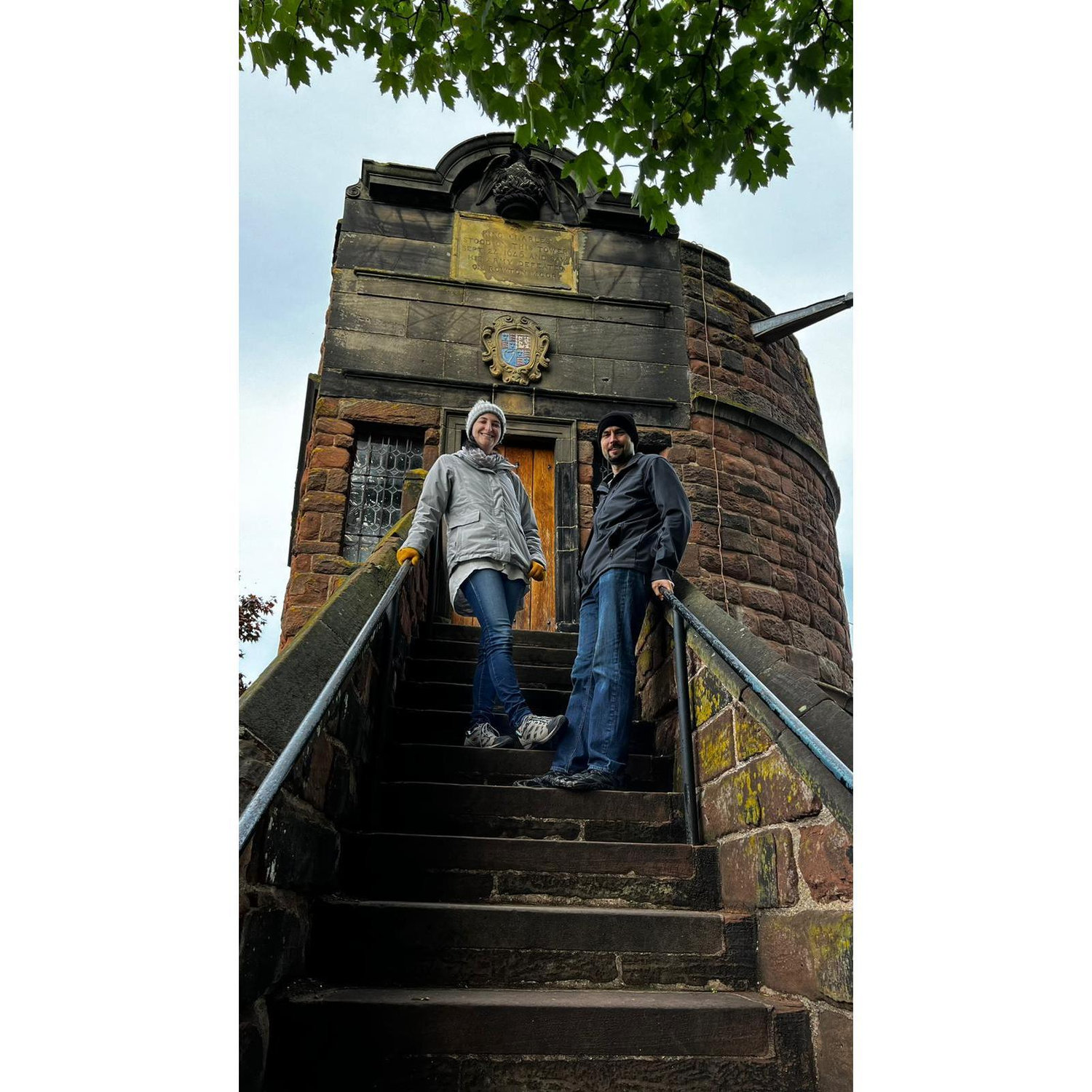 First trip out of the country together! Chester, UK.