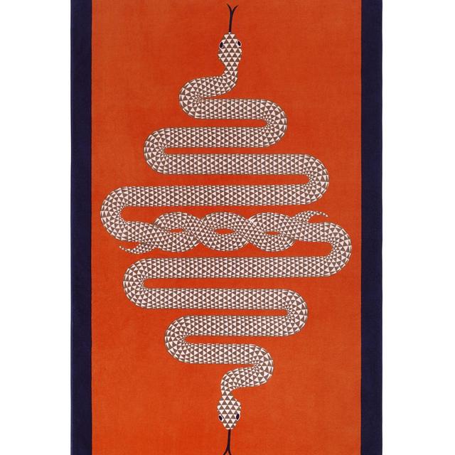 Jonathan Adler Snake Cotton Beach Towel