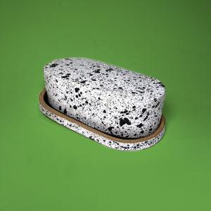 Speckle Butter Dish