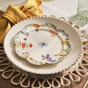 Eden Stoneware Dessert Plates, Set of 4