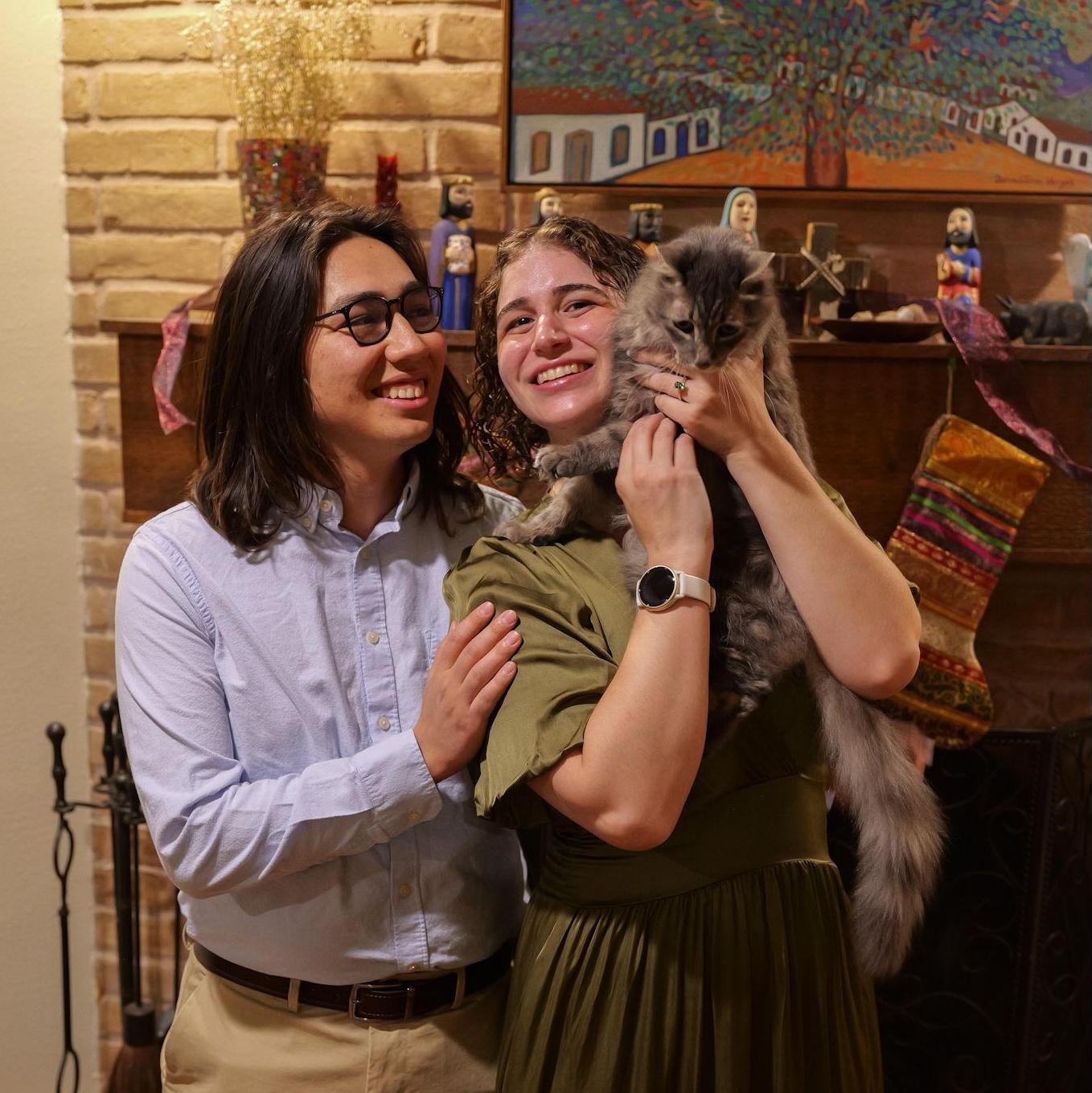 We were so happy Nacho got to witness the proposal :)