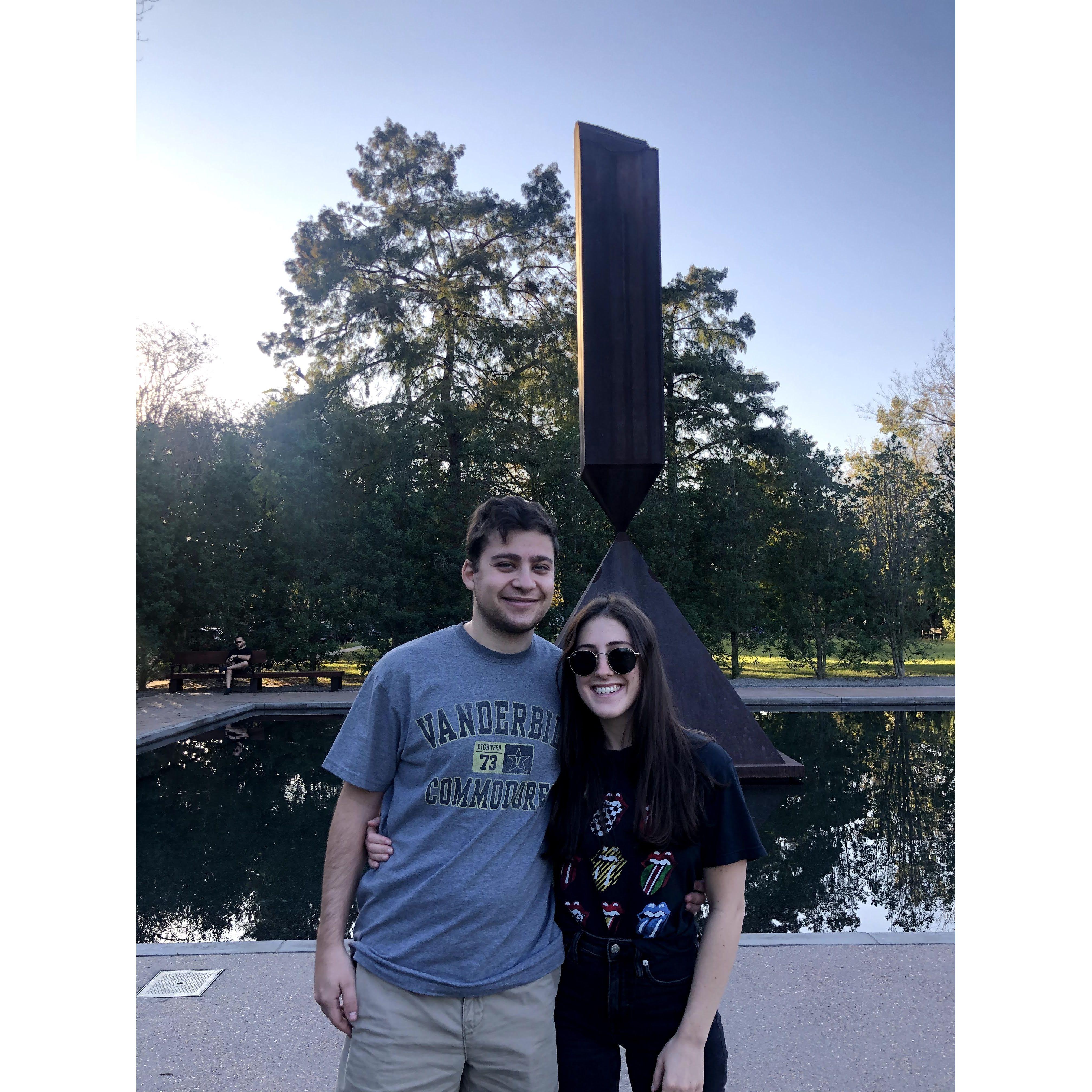 Mel's first time in Houston (and Texas in general)
