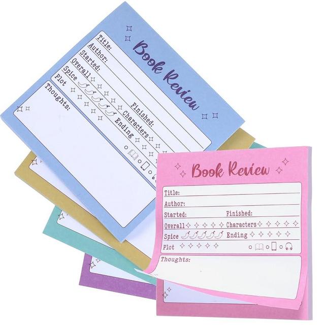 250-Sheet Book Sticky Notes, Ymapinc Book Annotation Kit, Mini Book Review Sticky Notes, Bookish Gifts for Readers, Gift for Books Lovers Accessories