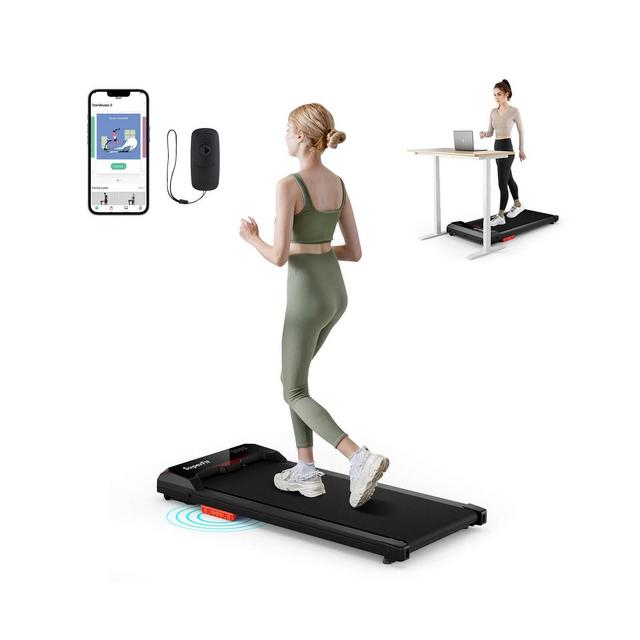 Walking Pad 2.5HP Under Desk Treadmill with Remote Control APP-Enabled for Home