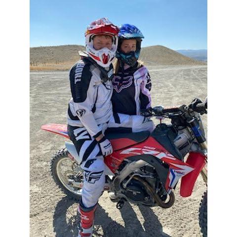 First dirt bike ride together