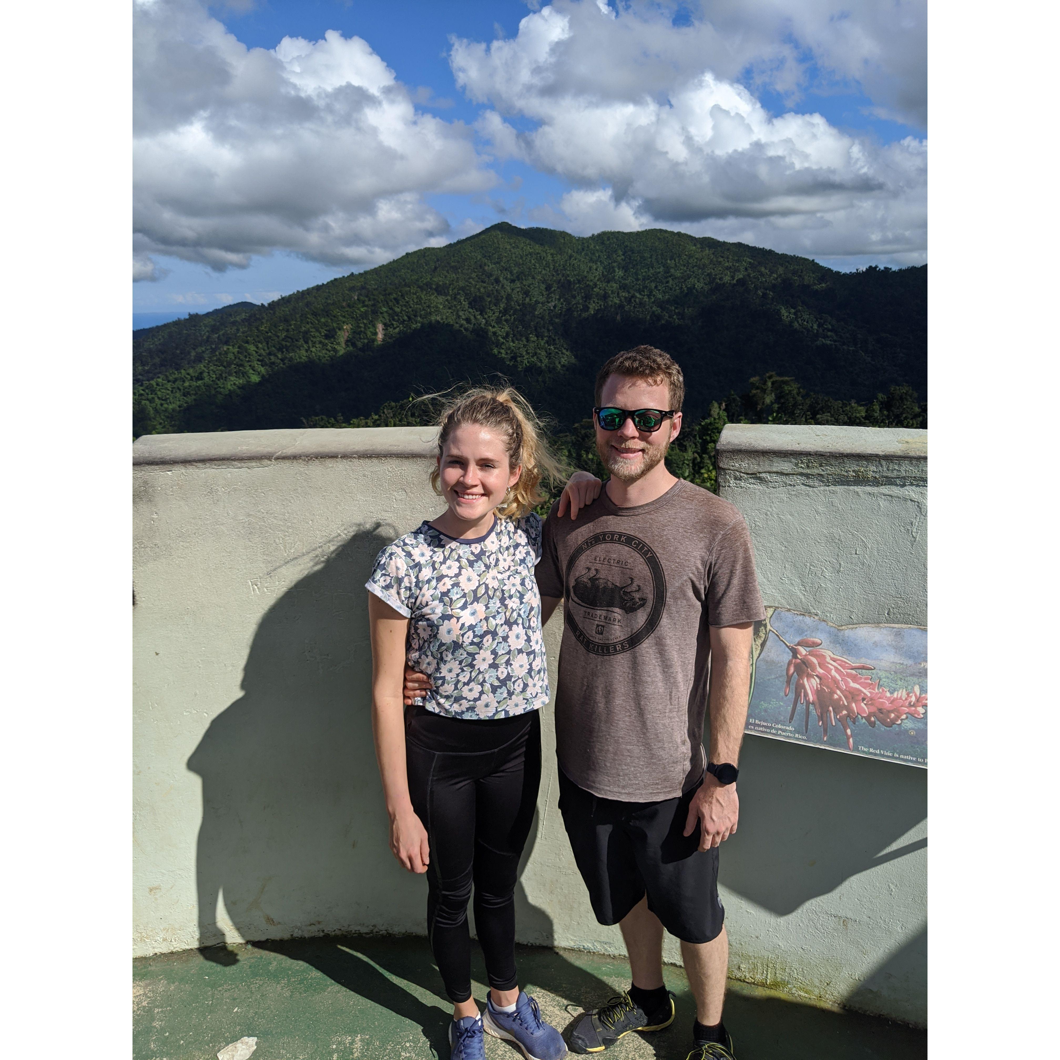 This was taken days before COVID shut down the world in Puerto Rico on a trip with Nick and Linda. We met up with Reid and Jess- we all had no idea what was to come.