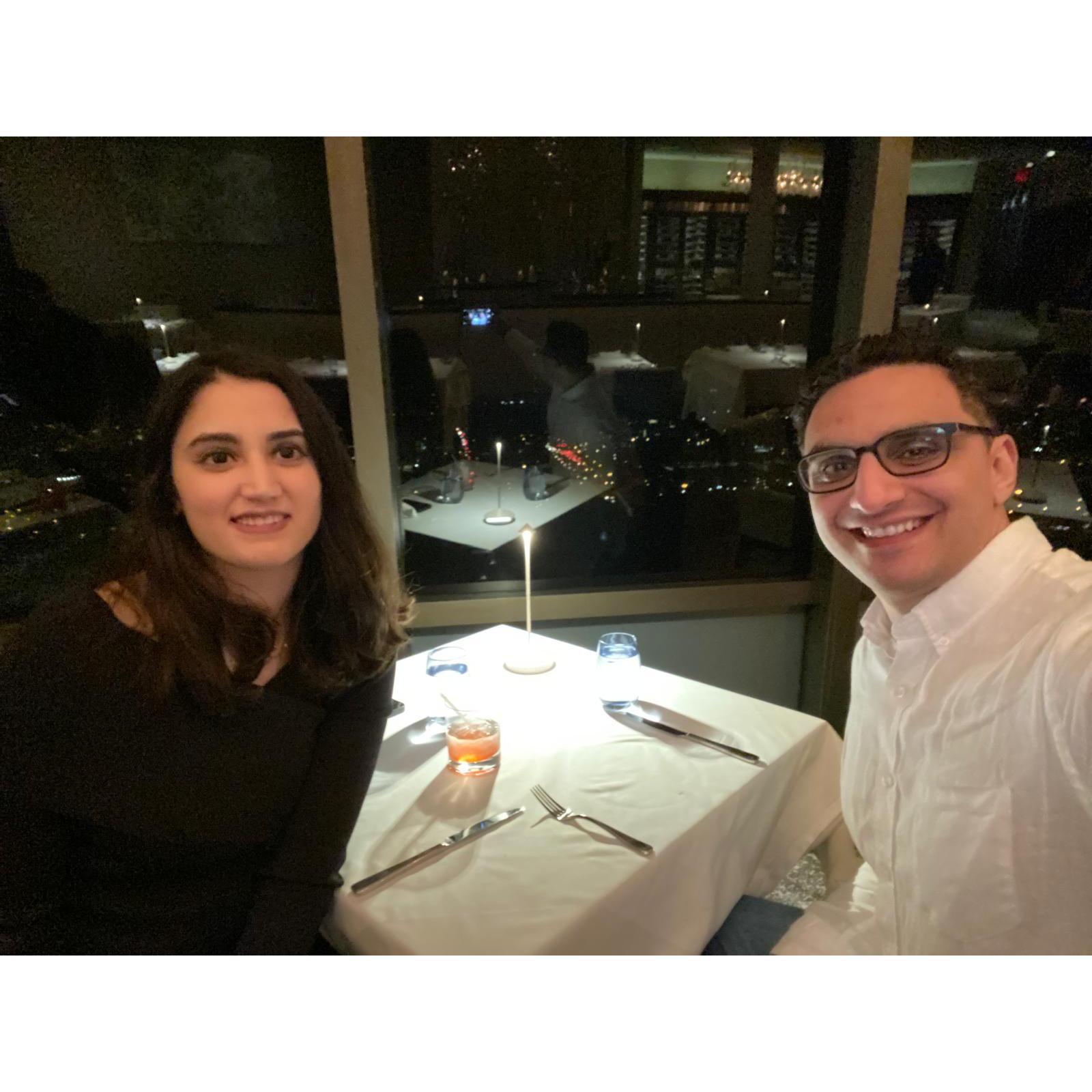 Our first date