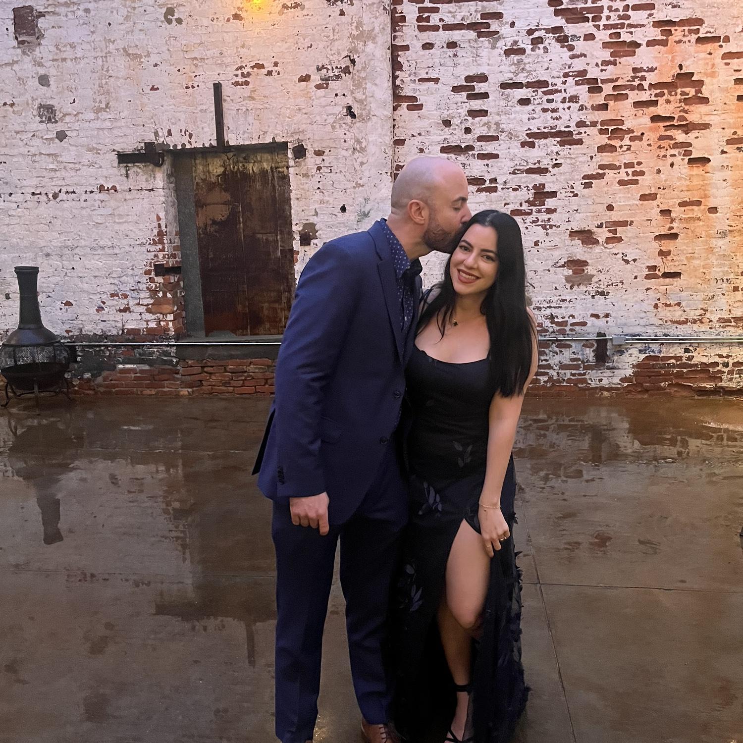 At our friend Terrance  and Lauren’s wedding!