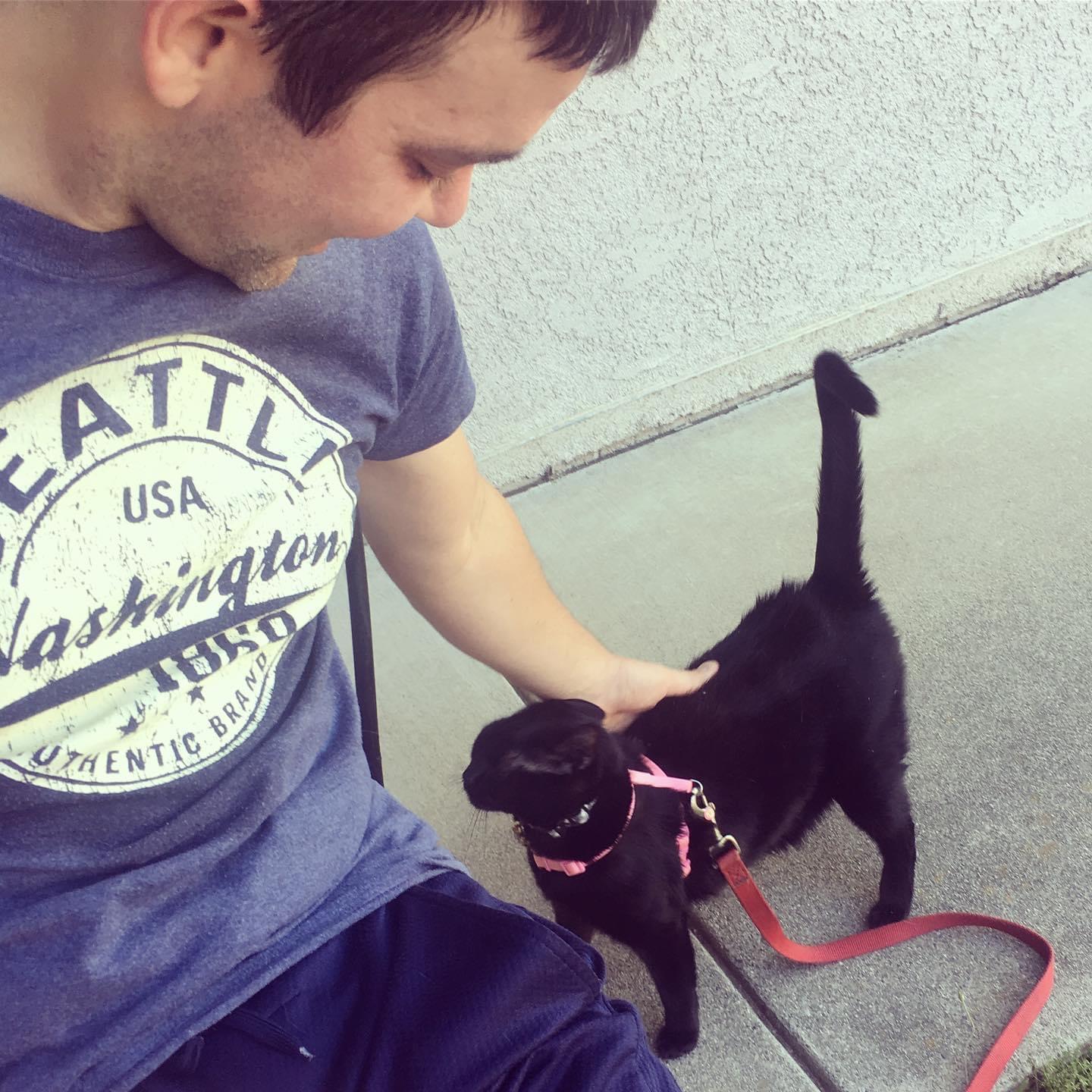 Chicken and Ryan. June 2020