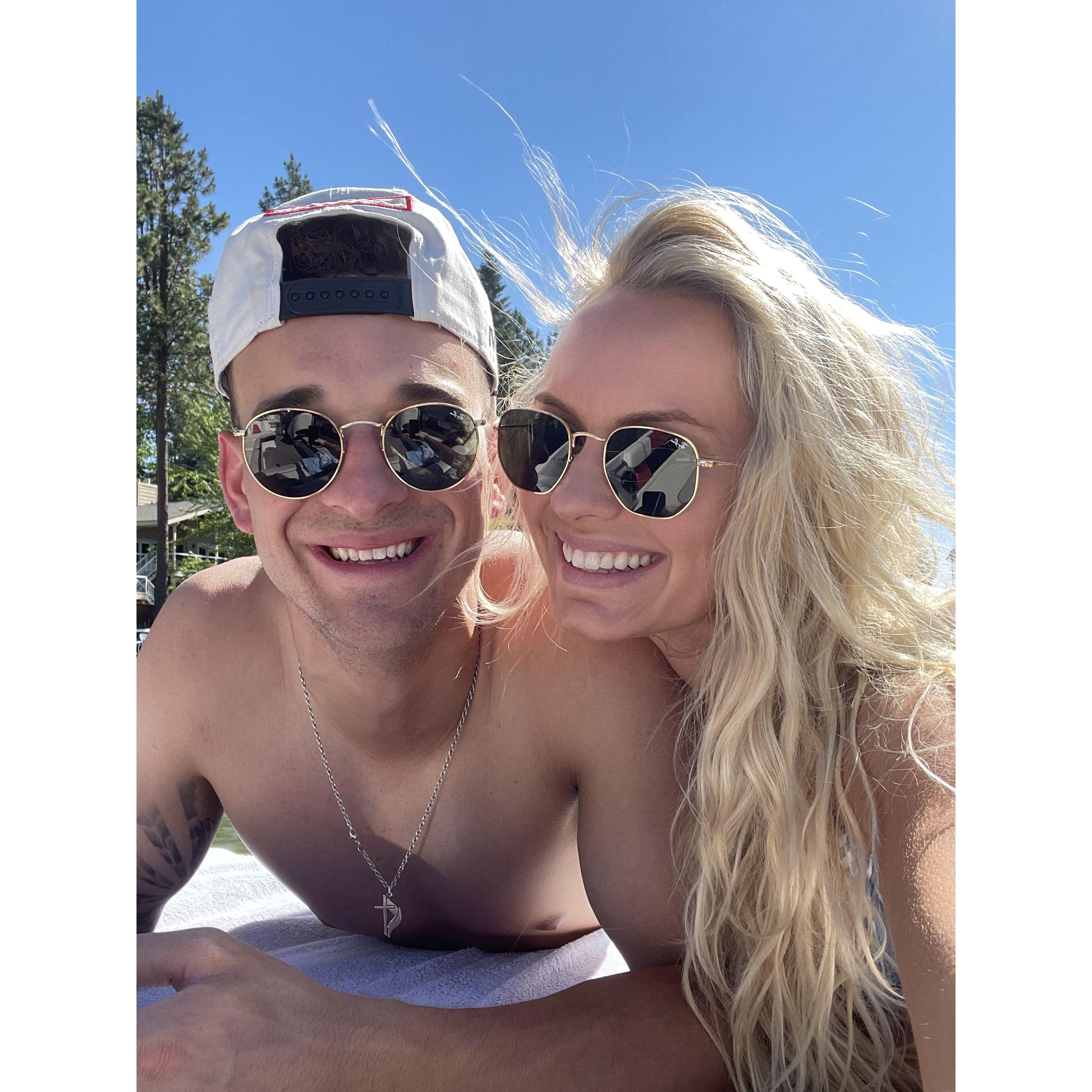 First photo we posted together